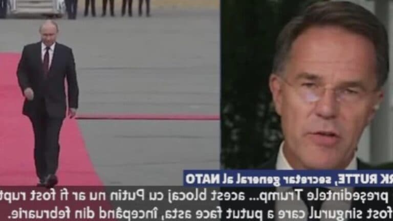 Liderul NATO aduce elogii lui Trump pentru discuțiile cu conducătorii europeni. Mark Rutte: „Donald Trump este singurul capabil să-l confrunte pe Putin!”
