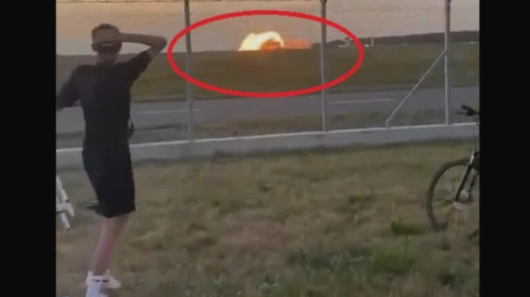 Incident tragic în Polonia: Un F-16 s-a prăbușit în timpul antrenamentelor pentru un show aerian