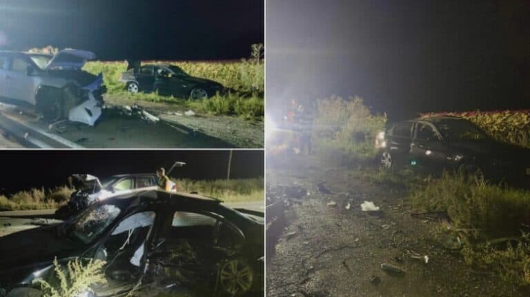 Accident devastator în Botoșani: un tânăr de 20 de ani și-a pierdut viața, iar alte cinci persoane au fost rănite pe DN 24C