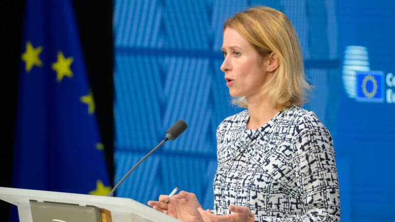 UE lucrează la un nou set de sancțiuni, pe fondul refuzului Rusiei de a accepta încetarea focului, declară Kaja Kallas