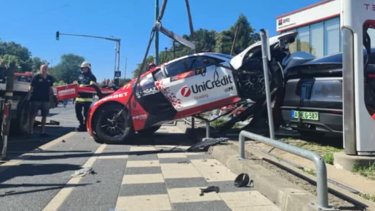 Fiul lui Mihai Leu a fost implicat într-un accident la o competiție de raliu în Timișoara; poliția demarează o anchetă penală