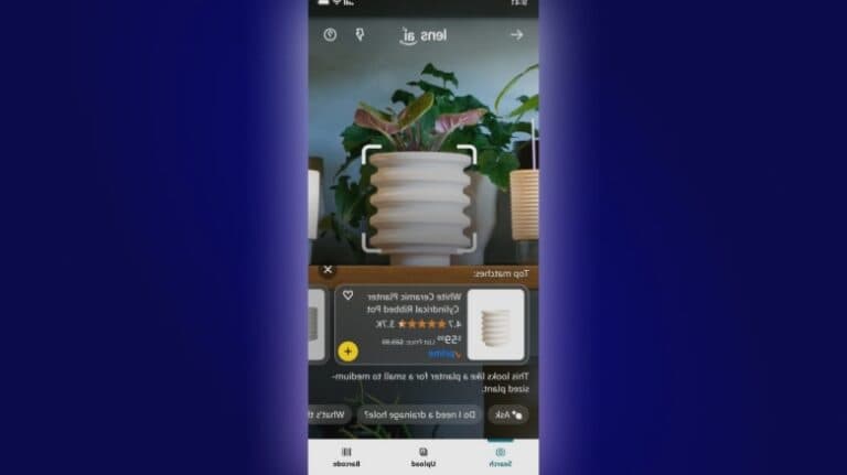 Amazon dezvăluie Lens Live, un instrument de cumpărături inteligent, bazat pe inteligența artificială, pentru experiențe în lumea reală