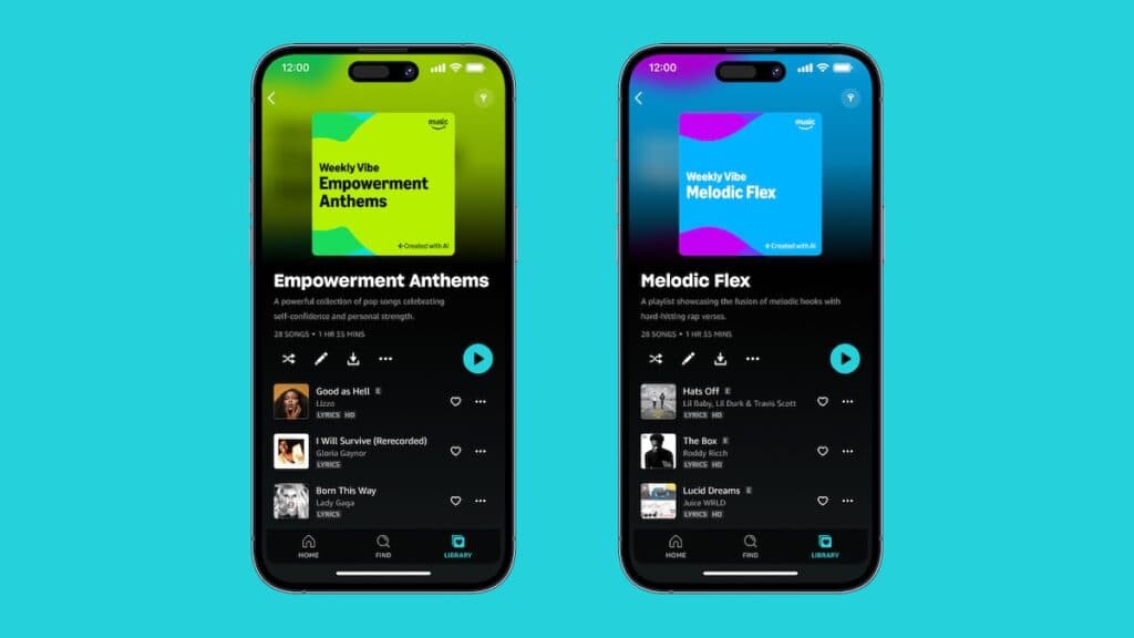 Noua funcție AI de la Amazon Music creează playlisturi personalizate în fiecare zi de luni