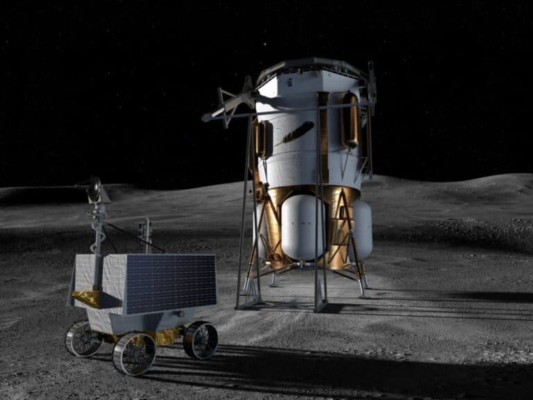 Blue Origin obține contractul NASA pentru transportul roverului VIPER către polul sud lunar