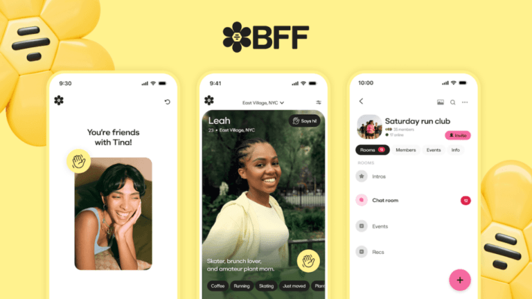 Noua versiune a aplicației Bumble BFF a sosit, punând accent pe grupurile de prieteni și construirea comunității