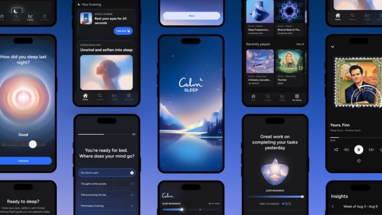 Calm lansează o aplicație iOS dedicată sprijinului pentru somn