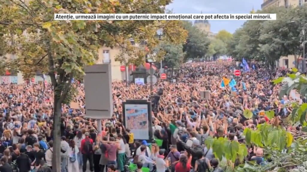 Franța în flăcări: Proteste de amploare pun presiune asupra lui Macron
