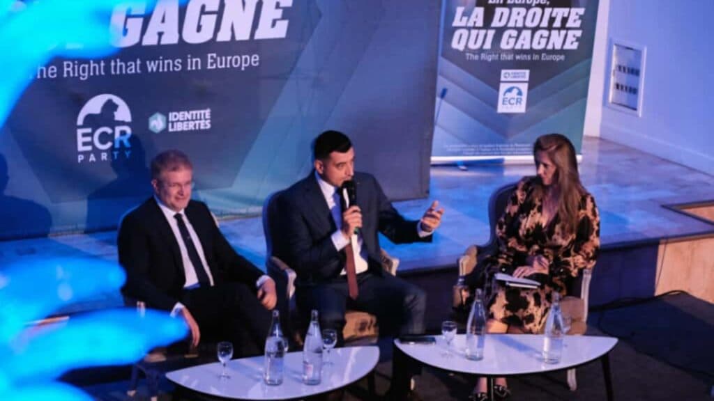 George Simion, prezent la întâlnirea conservatorilor europeni din Paris: „Mă bucur enorm că, în întreaga Europă, partidele de dreapta obțin victorii electorale.”