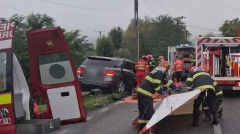 Tragedie pe DN1: Coliziune fatală între un autoturism și un camion, un bărbat decedat, iar o femeie în stare gravă la spital