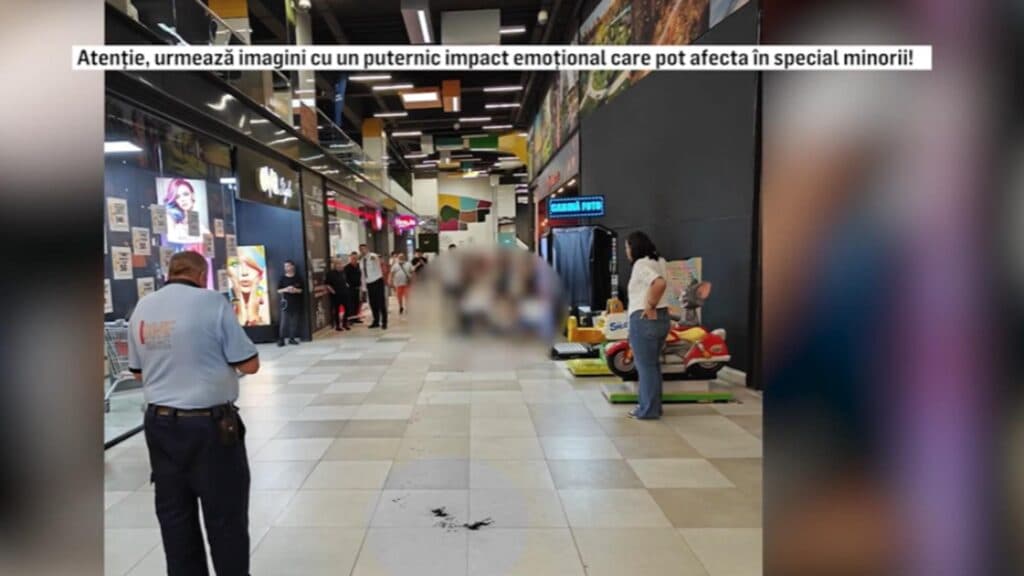 Bătălie cu cuțite într-un mall din București: un bărbat devine victimă după ce a fost atacat din cauza unei femei