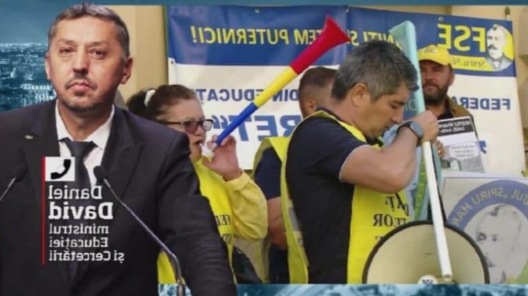 Ministrul Educației vorbește despre greva profesorilor din 8 septembrie: „Îmi doresc ca, indiferent de modul de protest, copiii să fie primiți la școală.”
