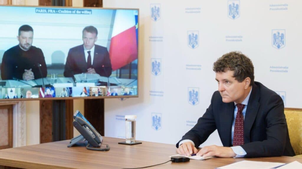 Nicușor Dan, la finalul întâlnirii „Coaliției de Voință”: „România sprijină impunerea unor noi sancțiuni împotriva Rusiei.”