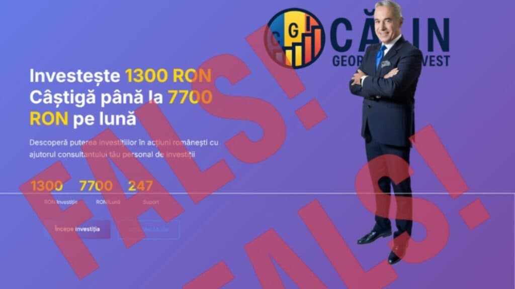 Călin Georgescu dezvăluie utilizarea neautorizată a numelui și imaginii sale în scopuri comerciale