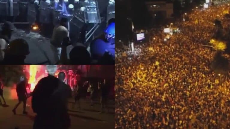 Tensiuni în Serbia: Poliția folosește gaze lacrimogene în confruntările cu protestatarii care cer demisia președintelui