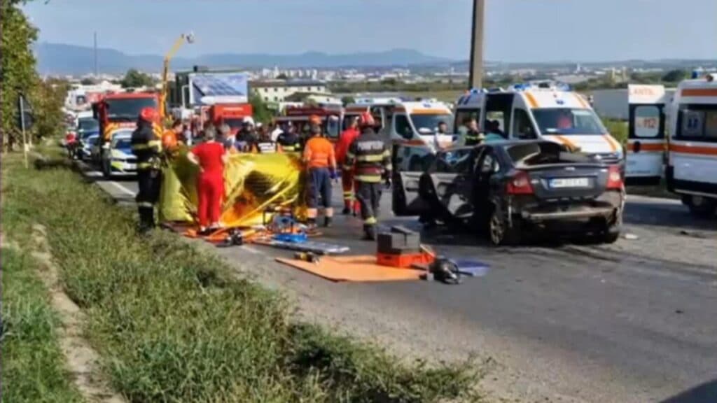 Accident fatal pe DN 1C: un bărbat și un tânăr și-au pierdut viața într-o coliziune tragică la marginea Baia Mare