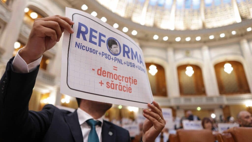 Duminică decisivă în Legislativ: Votul moțiunilor AUR și perspectivele de demitere a guvernului sărăciei