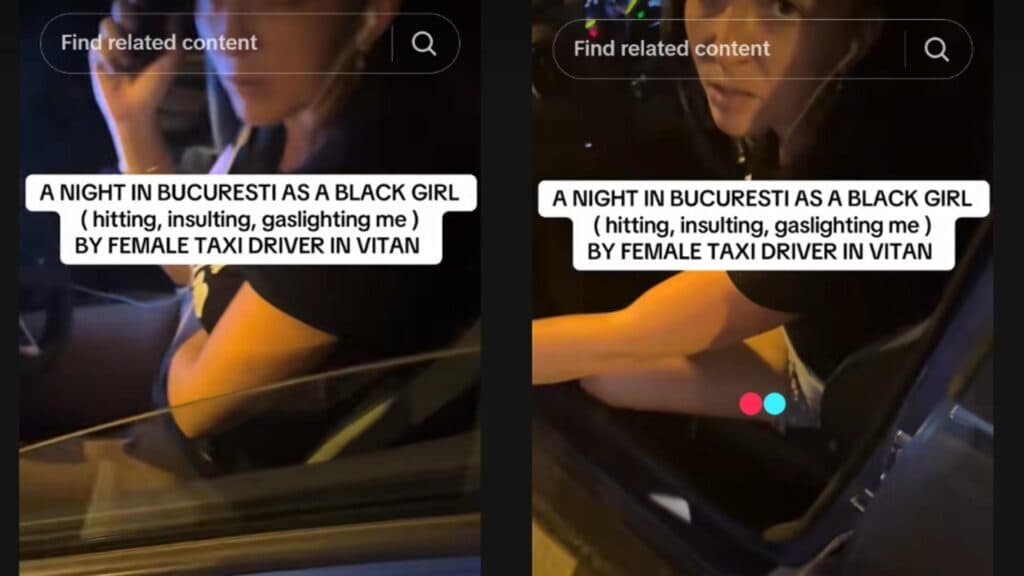 „Discriminare pe roți: O șoferiță de ride-sharing se leapădă de o călătorie din cauza rasei clientei și folosește insulte.”