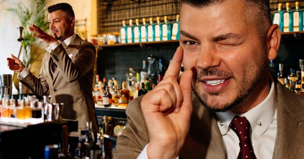 Valentin Luca, barman de renume, a creat mixuri inedite inspirate de celebrități! Ce cocktailuri savuroase au primit Smiley, Delia, Andreea Marin și Andreea Esca?