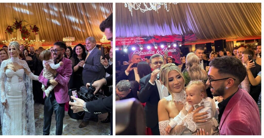 Claudia Puican strălucește la nunta cu Armin Nicoară! Descoperă meniul rafinat pregătit pentru oaspeți