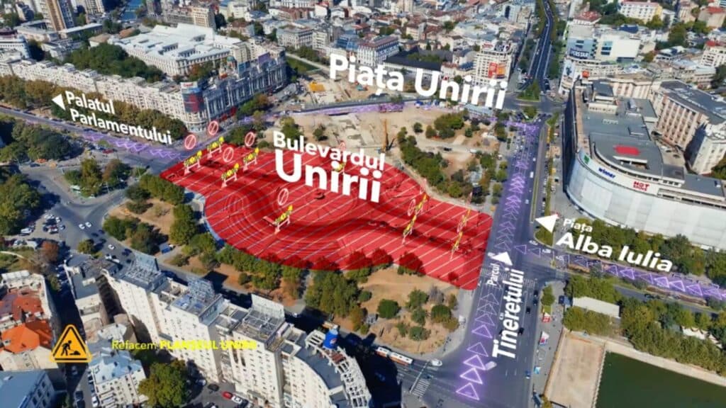 Daniel Băluță dezvăluie trasee alternative pentru fluidizarea circulației în Piața Unirii