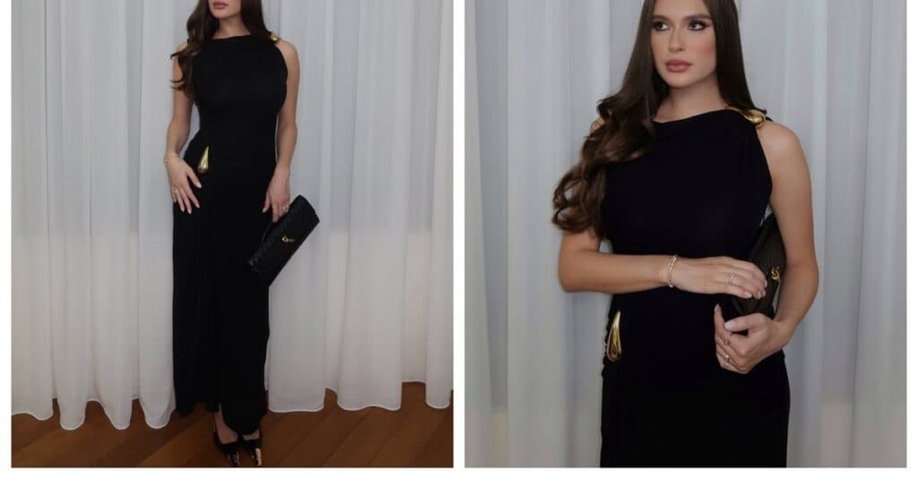 Elena Hagi strălucește într-o rochie de lux: Descoperă prețul fabulos al ținutei sale elegante