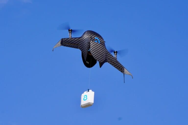 India își propune să revoluționeze livrările cu drone asemănătoare rachetelor, obținând 8,65 milioane de dolari pentru un sistem de livrare la un ban
