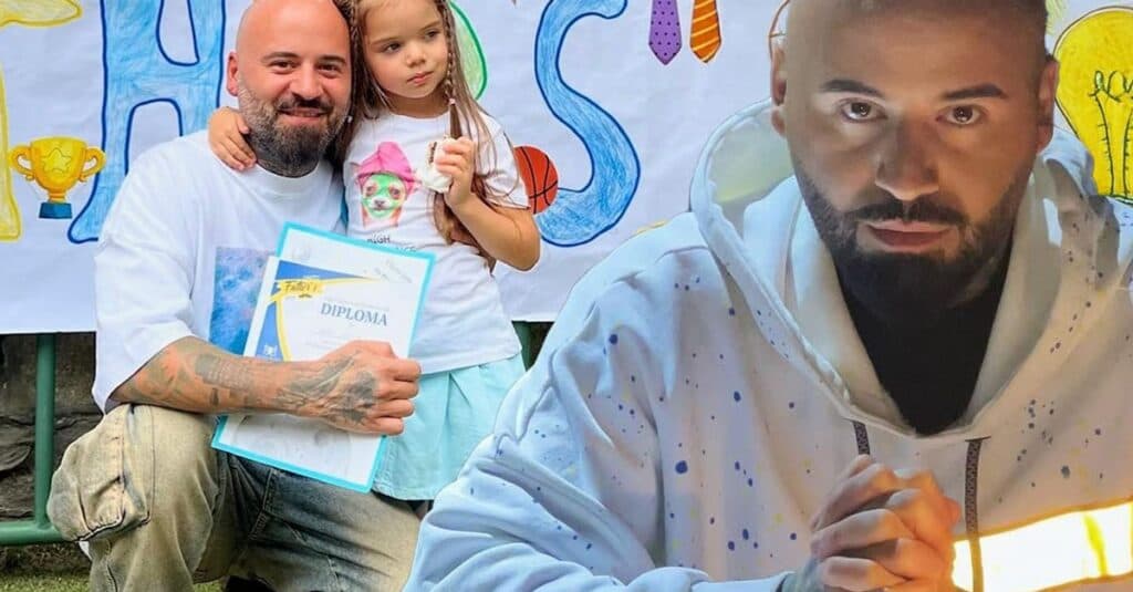 Matteo, un tată plin de romantism, împărtășește gândurile sale despre micuța Mia
