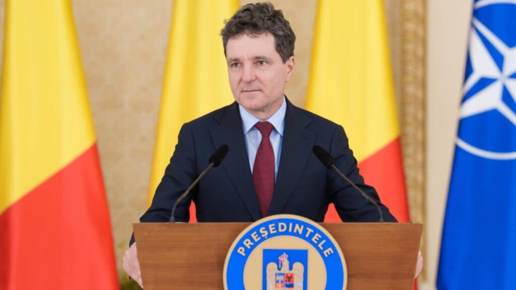 Nicușor Dan, o prezență rară: Întrebări pentru jurnaliști la Copenhaga despre planurile Guvernului