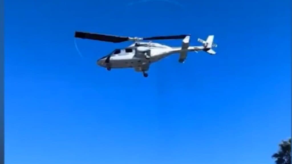 Elicopter prăbușit lângă un hotel din Los Angeles! Cinci răniți, surprinși în imagini de martori