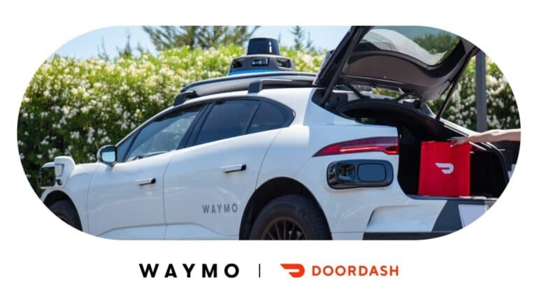 Waymo reînvie livrările, colaborând cu DoorDash