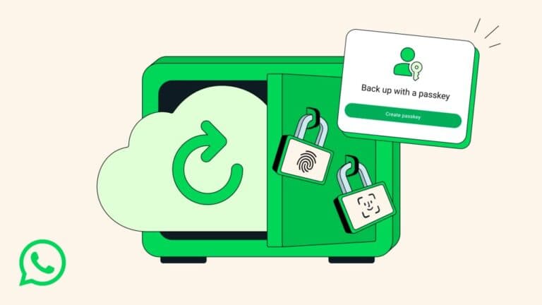 WhatsApp introduce protecția cu cheie de acces pentru backup-urile criptate end-to-end