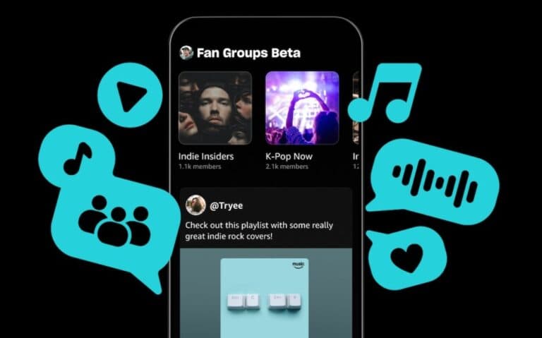 Amazon Music îți oferă ocazia să comunici și să asculți muzică împreună cu alții în Canada
