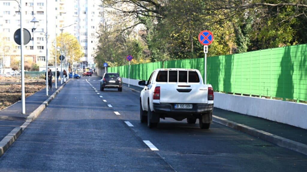 Strada Europa Unită, reconstruită în doar patru luni, a fost inaugurată astăzi