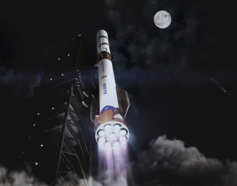 Blue Origin dezvăluie o variantă super-grele a rachetei New Glenn, mai înaltă decât Saturn V