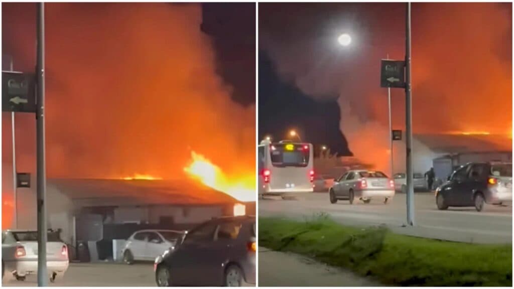 Flăcări devastatoare în Domnești, Ilfov: Pompierii mobilizați cu forțe mari pentru a stinge incendiul