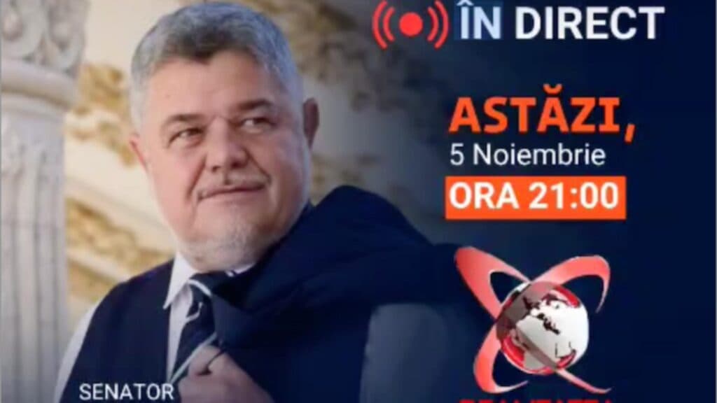 Ninel Peia va fi invitat de seamă în seara aceasta la Realitatea Plus