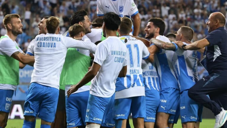 Universitatea Craiova obține o victorie remarcabilă în fața celor de la FSV Mainz în runda a patra a Conference League