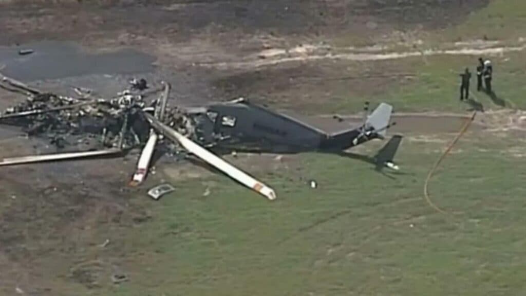 Tragedie în aer: cinci victime în urma prăbușirii unui elicopter