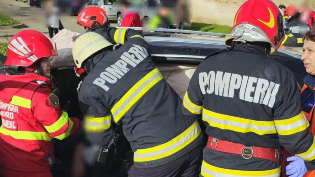 Coliziune pe A4, între Agigea și Ovidiu: Traficul este afectat de intervenția echipajului SMURD