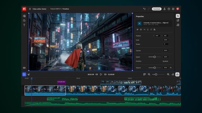 Adobe Firefly introduce editarea video bazată pe sugestii și extinde gama de modele externe