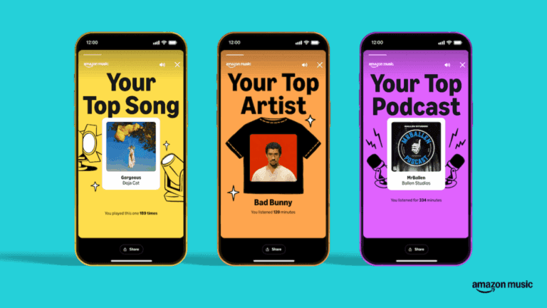 Amazon Music 2025: O nouă experiență captivantă pentru fanii muzicii, în competiție cu Spotify Wrapped