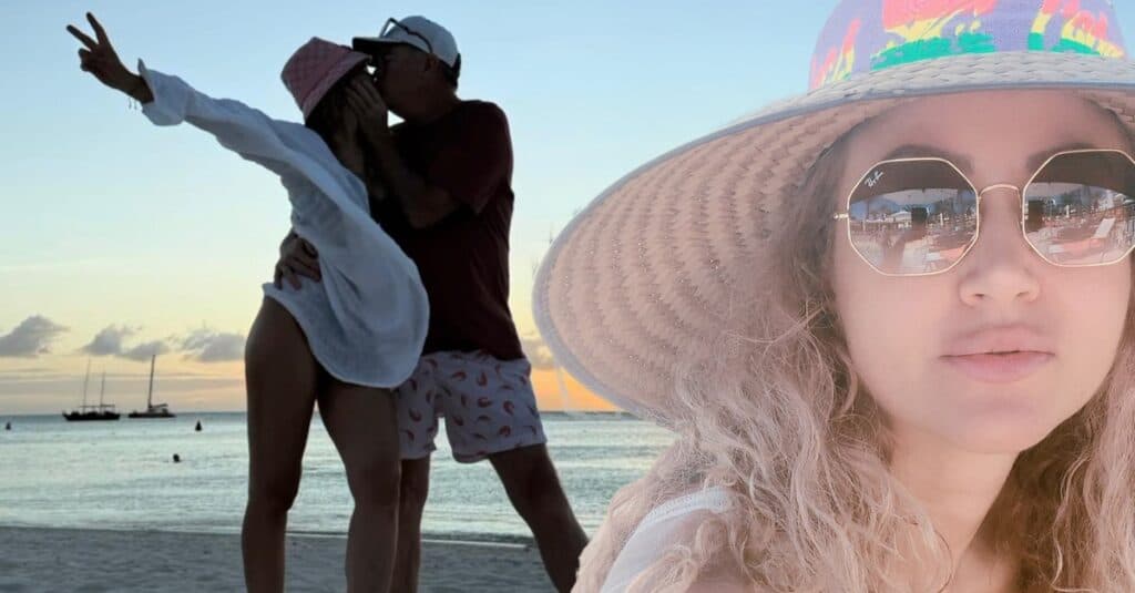Anamaria Ferentz sărbătorită în Aruba, copleșită de atenția viitorului ei soț american