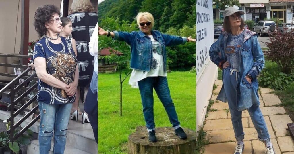 Cum îmbracă blugii seniorii de 70 și 80 de ani! Sonia Trifan afirmă: „Blugii sunt o alegere înțeleaptă, indiferent de vârstă!” Regimurile alimentare ale vedetelor din „Generația de Aur”