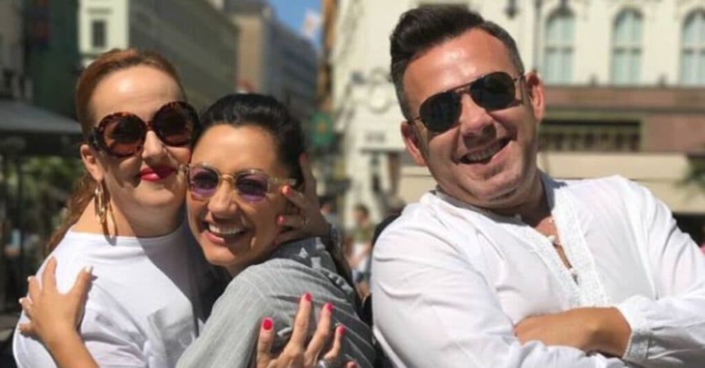 Aurora și Săndel Mihai, fratele Andrei, sărbătoresc cu bucurie românească la Chișinău! „Pridea noastră este că aparținem acestei nații.”