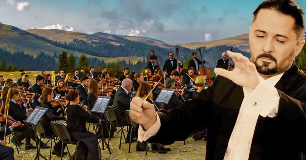 „Sărbătoarea Muzicală a Dirijorului” cu Daniel Jinga, alături de invitații săi speciali, Damian Drăghici și Nicu Alifantis! „O poveste sonoră ce reinterpretează colindele într-un spectacol al tradiției reimaginată.”