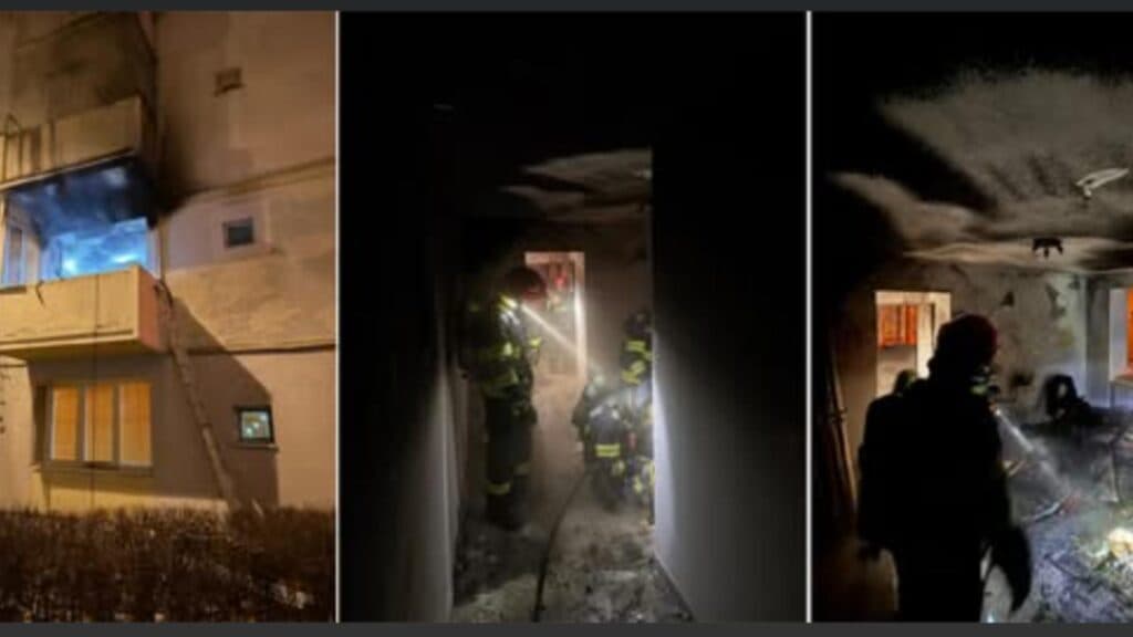 Deflagrație și flăcări devastatoare într-un apartament din Onești: doi tineri luptă pentru viață sub supravegherea medicilor