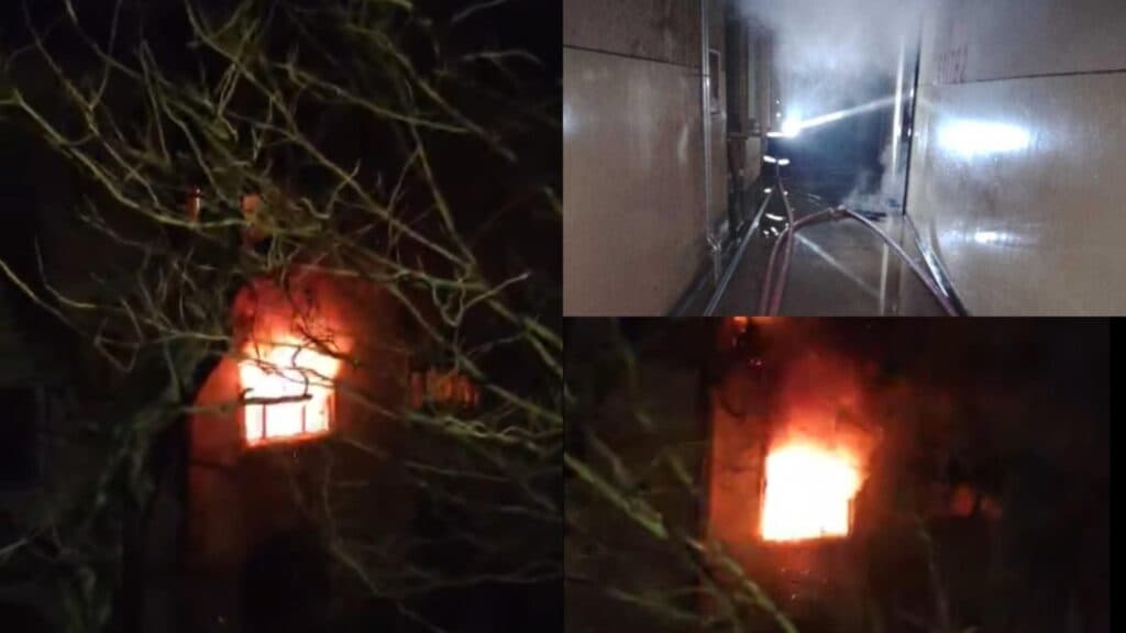 Flăcări devastatoare într-o primărie din Caraș-Severin: 10 persoane evacuate în urgență