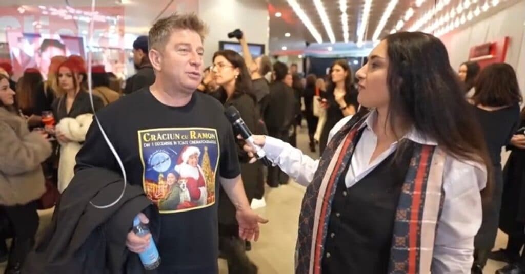 Pavel Bartoș strălucește în tricoul cu Ramon! O avalanșă de celebrități la lansarea peliculei de Crăciun: „Este ținuta mea de relaxare.”