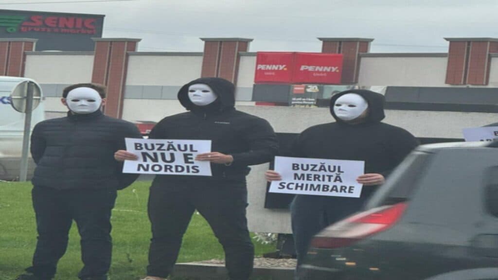 Manifestare la Buzău pentru reformarea conducerii județene