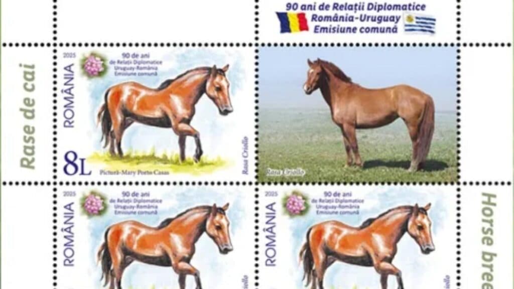 România și Uruguay celebrează 90 de ani de prietenie diplomatică printr-o emisiune filatelică inedită